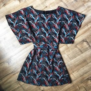 BCBGMaxazria printed wrap-like dress - size M